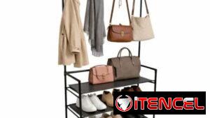 CLOSET CON ZAPATERA 3 NIVELES