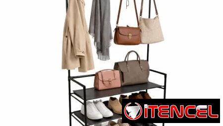 CLOSET CON ZAPATERA 3 NIVELES