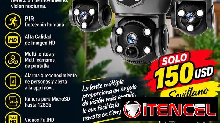 Cámara de Seguridad Solar 4G LTE