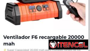 Ventialdor f10 , f6 f f22s o f22 0km garantia de 20 a 40 mil mah al whatsa somos tienda física. Ecoflow y mas