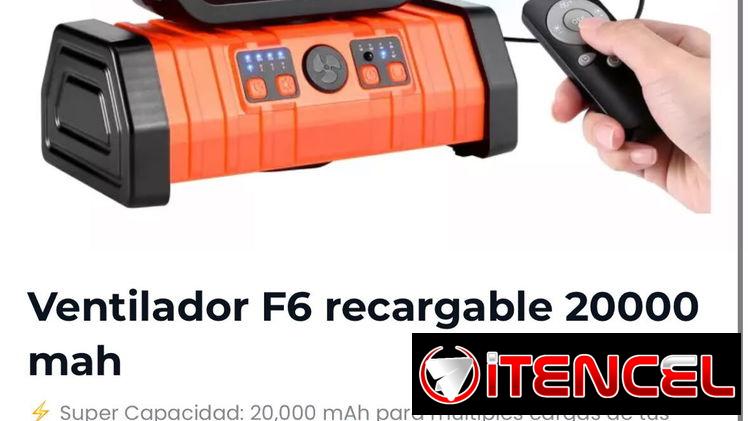 Ventialdor f10 , f6 f f22s o f22 0km garantia de 20 a 40 mil mah al whatsa somos tienda física. Ecoflow y mas — foto 1