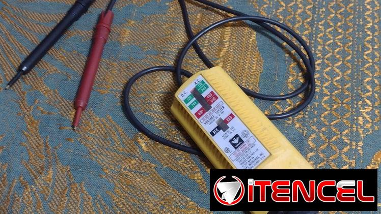 Probador de voltaje AC y DC
