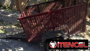 Trailer/Carro de remolque 1.2m largo y 80cm ancho