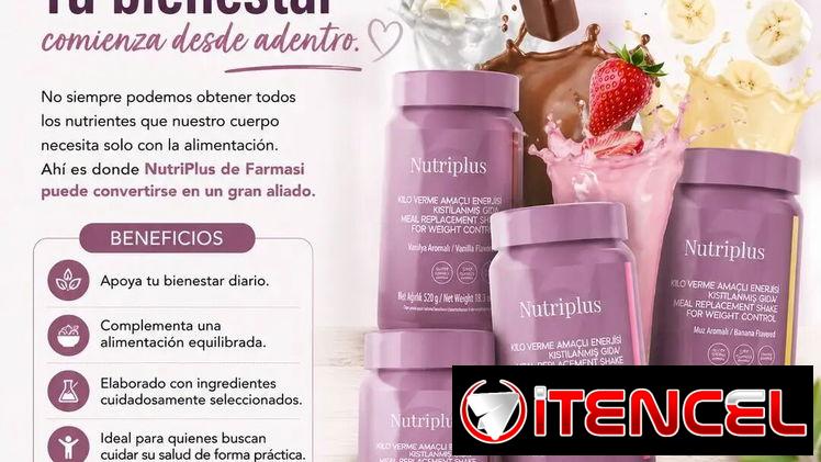 Batido de Proteínas NUTRIPLUS 728g 🌟Nutrición completa y apoyo del control de peso🌟 Sabor Caramelo 🍬
