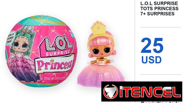 MGA Entertainment L.O.L Surprise Tots Princess 7+ Surprises