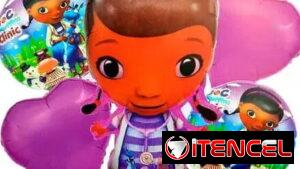 Set de 5 Globos Doctora Juguetes(TC,)