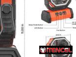 Ventilador recargable
