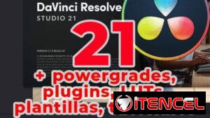 Davinci Resolve Studio 21 Win/MacOS 🔴(UPDATE SEPTIEMBRE) 🟡 + de 2000 Gb de Powergrade,Plantillas, Plugin, LUT,Footage