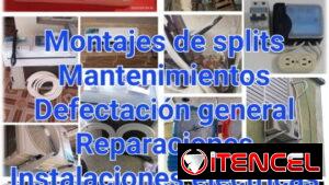 Mantenimiento de split sin corriente in situ.