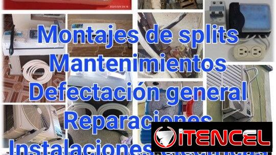 Mantenimiento de split sin corriente in situ.