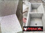 Losas de granito,Rodapie,apollo de ventanas, lavaderos,mesetas, columnas,balostres,