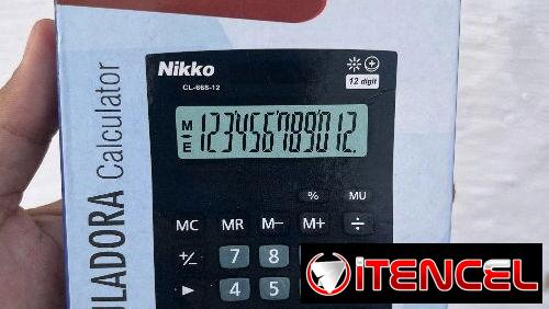 Calculadora Nikko de 12 Digitos