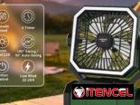 Ventilador Recargable 20000mah con BT para musica