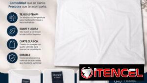 Camiseta hombre sin mangas blanca 3XL
