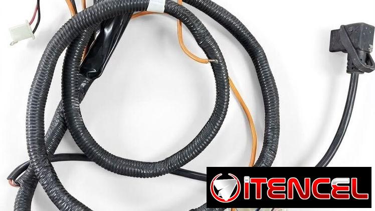 Instalación eléctrica de bicimoto  Con conector de VOTOL