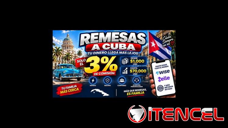 Envíos de dinero a Matanzas ciudad y aledaños, Cuba.