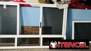 Ventanas con marquetería de aluminio