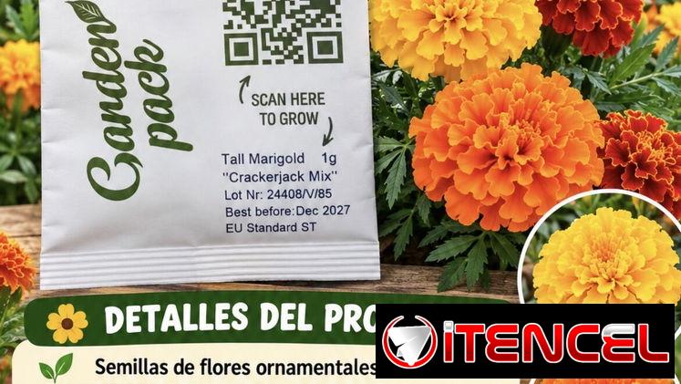 Semillas para sembrar patio y jardín 🪴