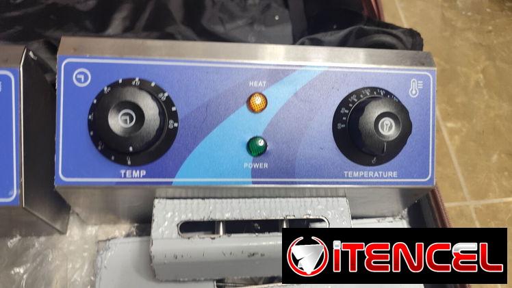 FREIDORA DOBLE INDUSTRIAL 220V // NUEVA !!