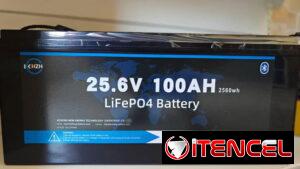Bateria 25.6v 100Amp vcfg