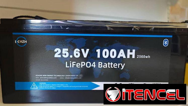 Bateria 25.6v 100Amp vcfg