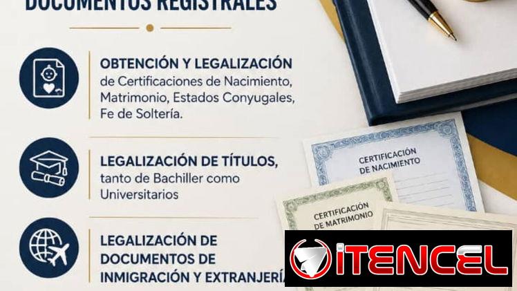 Tramitamos y Legalizamos Documentos Registrales