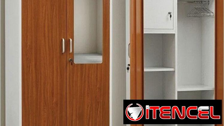 Clocet metálico con Caja fuerte
