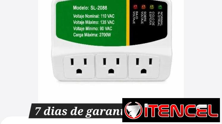 Protector de voltaje de 3 puertos