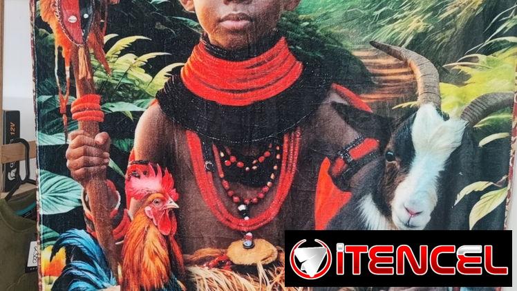 tapiz de obbatala y elegua