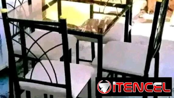 Juegos de comedores de tubo
