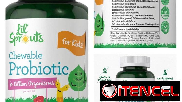 Probioticos  para Niños 200 tab $23