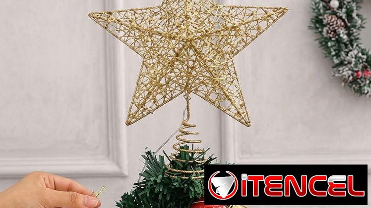 Estrellas para la punta del árbol de Navidad (lo)