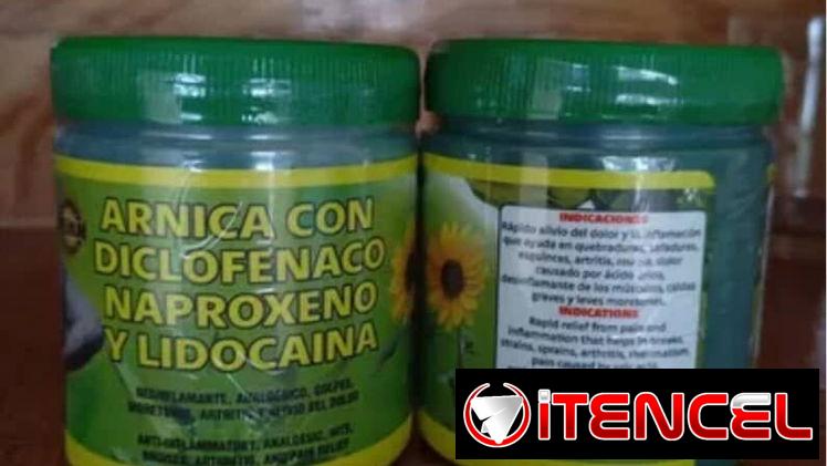 Arnica con lidocaina naproxeno declofenaco
