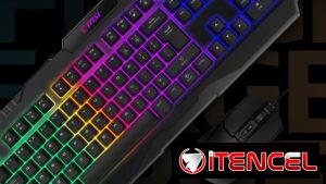 Combo teclado+mouse msi forge gk100 rgb