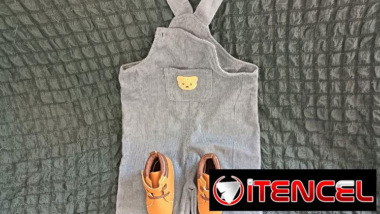 Juego de zapato y mono para bebé de 1 año
