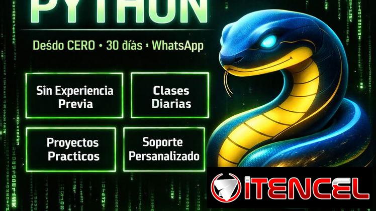 Clases para aprender programación con Python