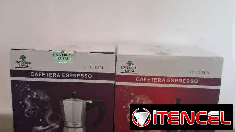 Cafeteras eléctrica de 6 tazas