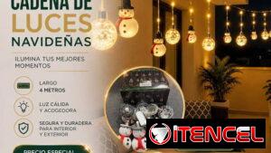 Cadena de Luces Navideñas. Domicilio Incluido