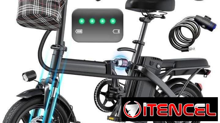BICICLETA ELÉCTRICA PLEGABLE T1 — foto 3