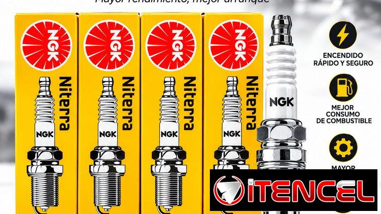 4 Bujías de encendido estándar NGK DCPR7E