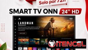 🔥 *Smart TV ONN 24”* 🔥   💰 *Precio:* 110USD   🚚 Mensajería adicional desde 5️⃣ USD ✅ *Nuevo sellado en caja*   📺 Sm