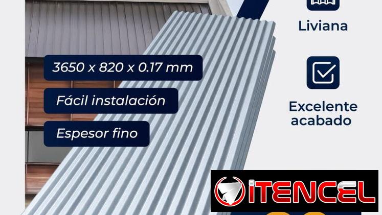 Tejas de Zinc Onduladas