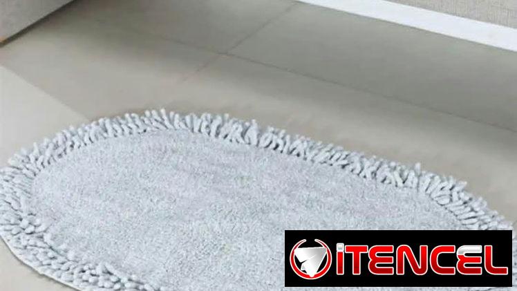 😱💜Alfombra decorativa peludita ovalada Medida:1.40cm x 73cm — foto 4