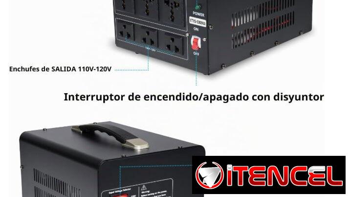 Transformador de 110V a 220V y 220V a 110V (5000W)