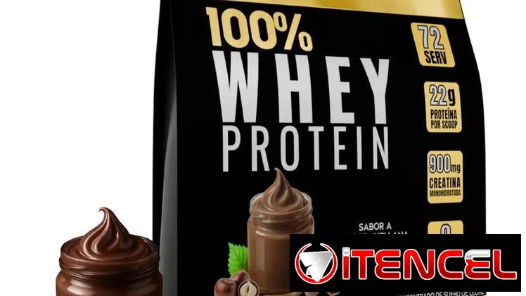 💪🏼 Proteína 100% WHEY 2.2kg 🔹 Adicionada con creatinina Empower 🔷 Sabor Chocoavellana 💲 50 usd