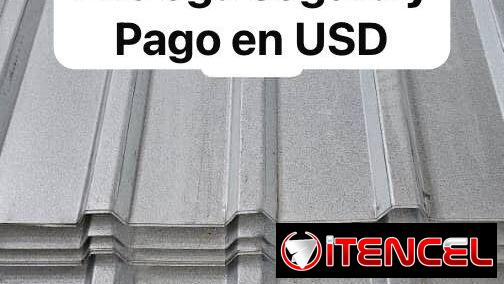 Tejas y purles galvanizadas.