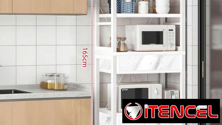 📢 Armarios modernos de madera, para decorar cocina – comedor. Importados