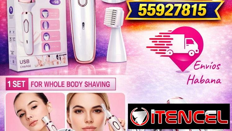 Rasuradora para mujer 4 en 1