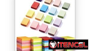 Post it / block de notas de colores