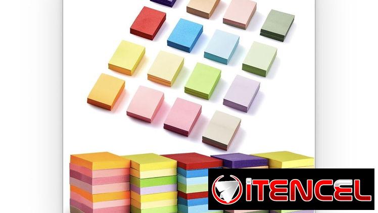 Post it / block de notas de colores